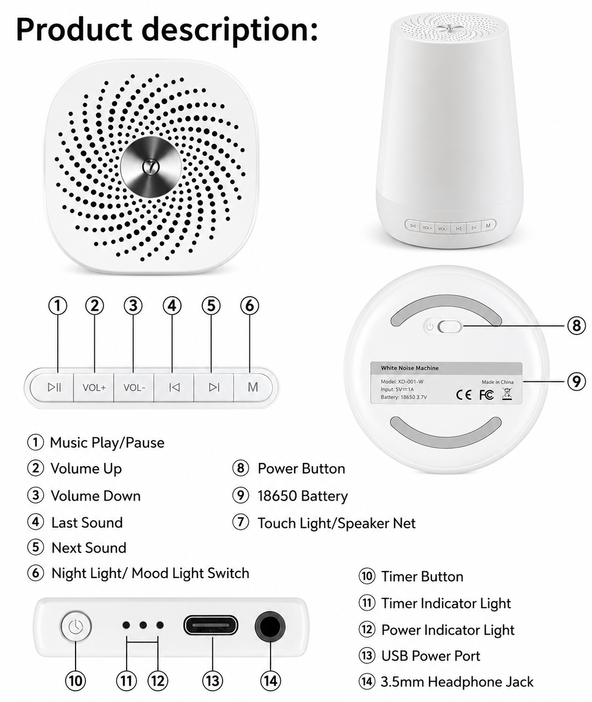 Homyto™ Sleep Machine