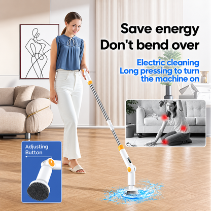Homyto™ 8-in-1 Electric Spin Scrubber