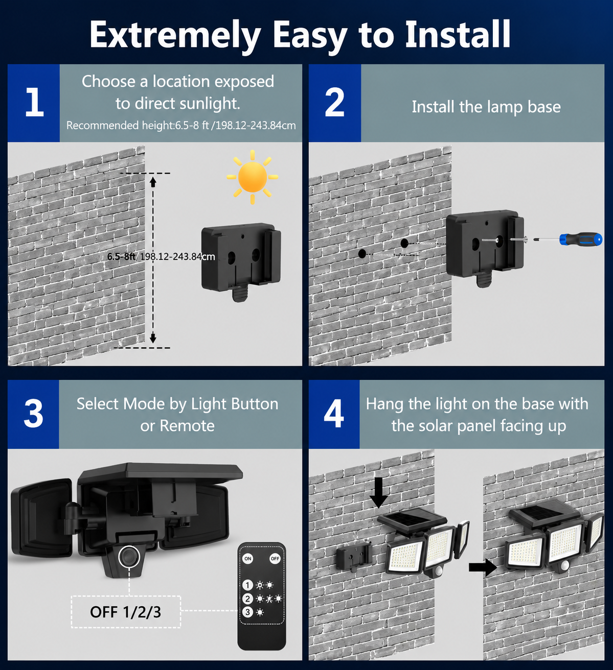 Homyto™ Solar Security Light